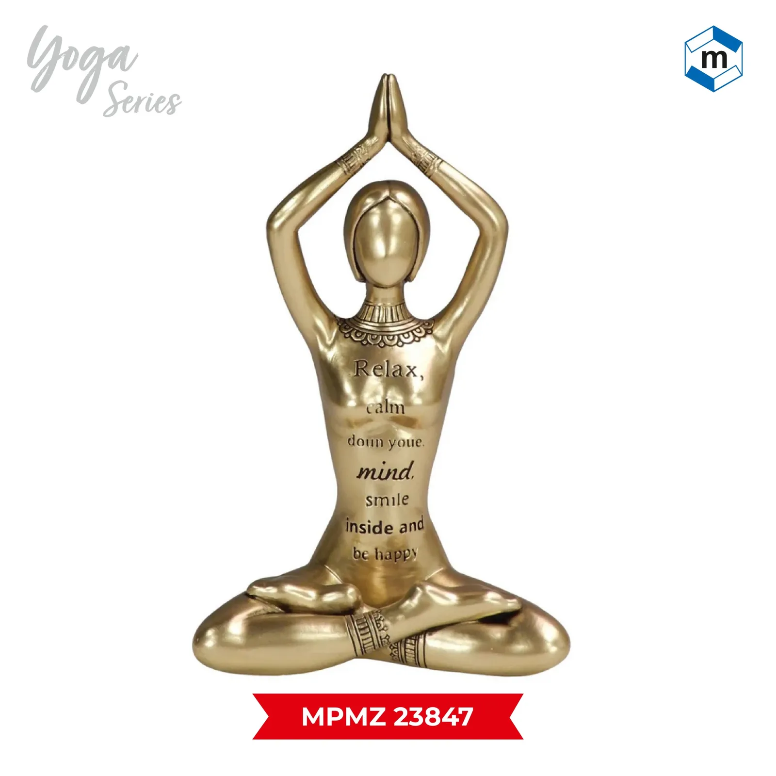 Home Decor-Yoga (H – 21.2 cm) (MPMZ 23847)