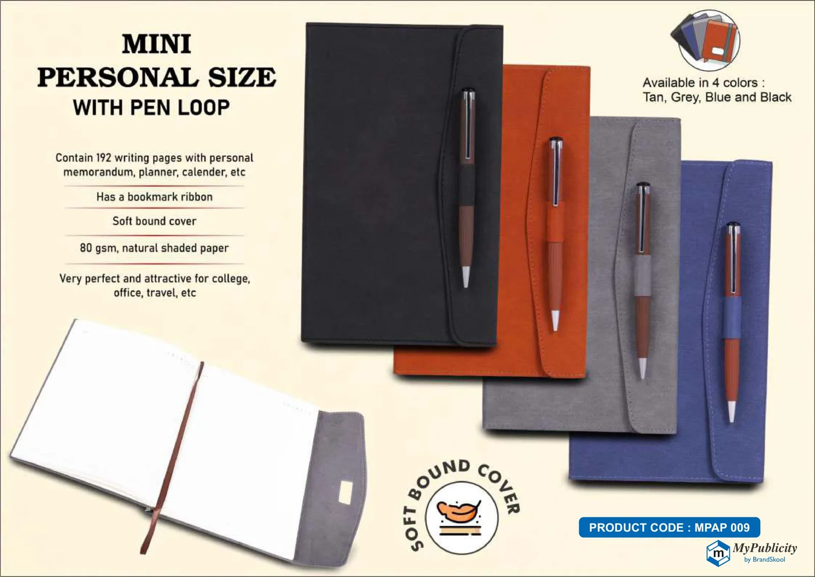 Diary Notebook (MPAP 009)