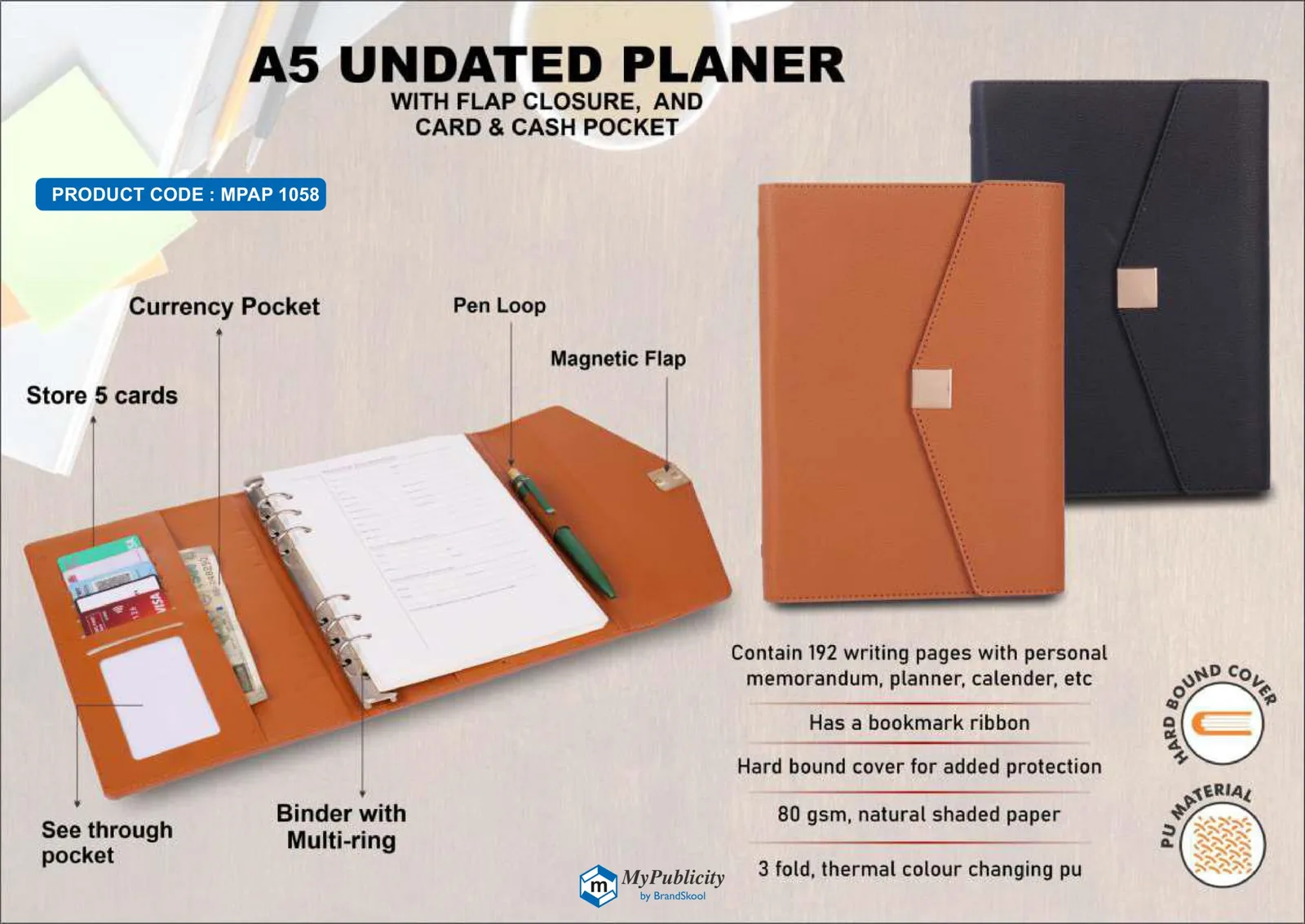 Diary Notebook Planner (MPAP 1058)