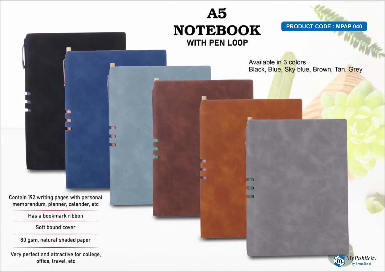 Diary Notebook (MPAP 040)