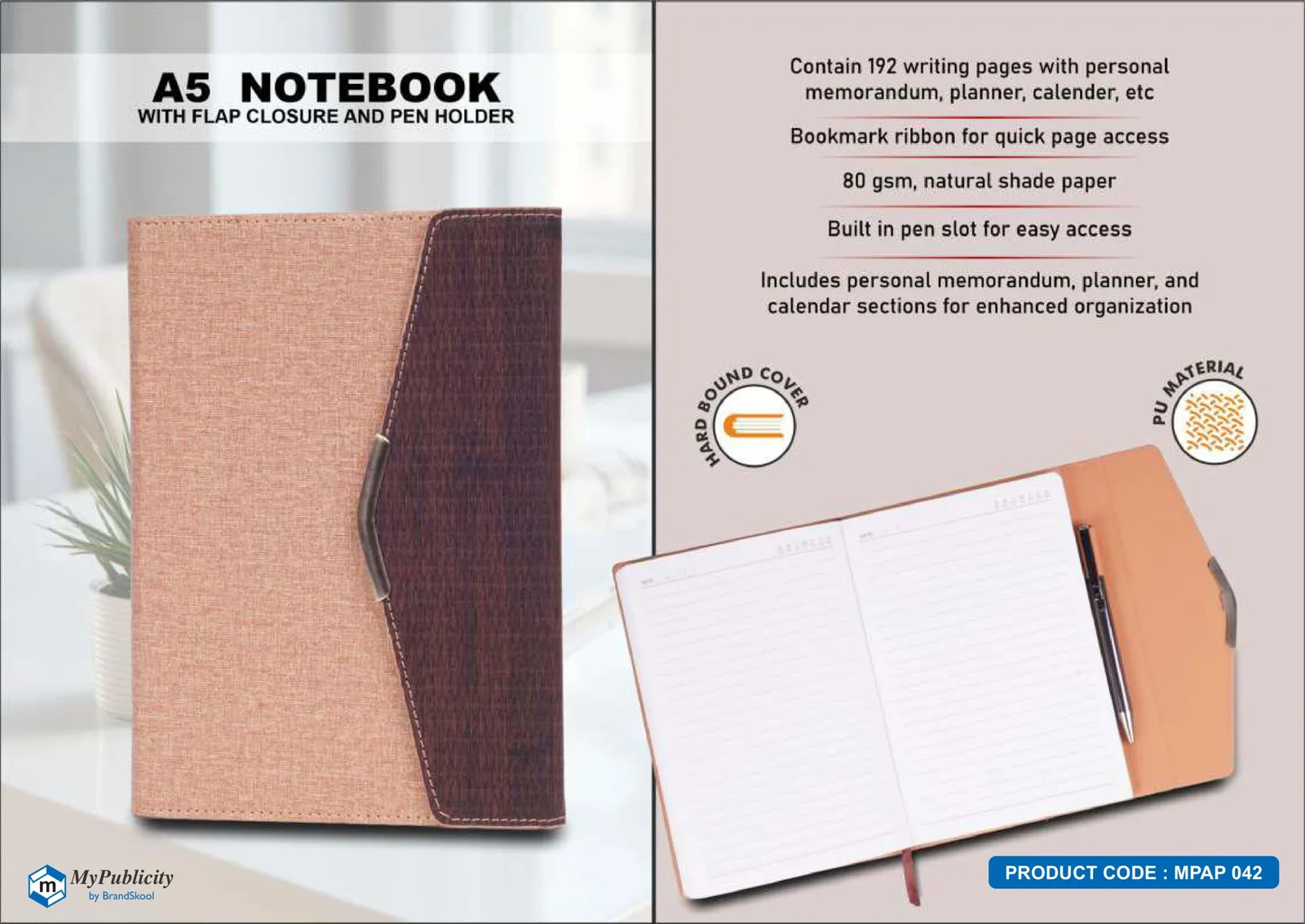 Diary Notebook (MPAP 042)
