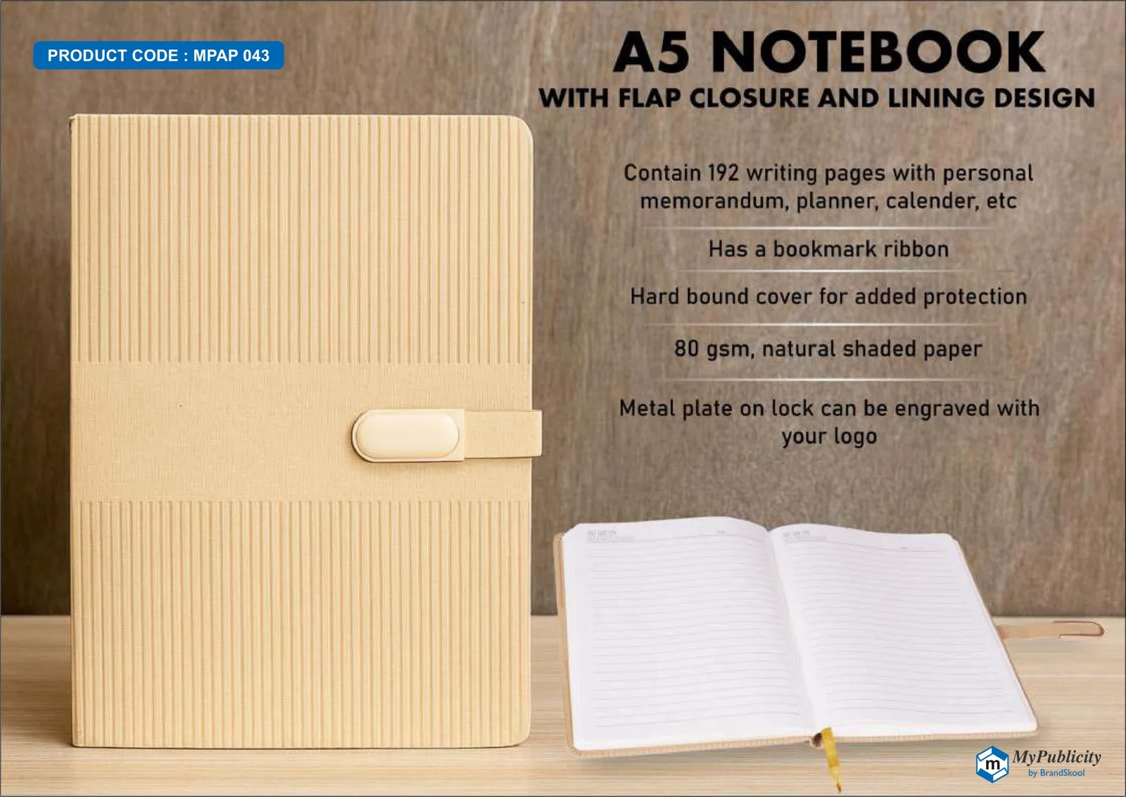 Diary Notebook (MPAP 043)