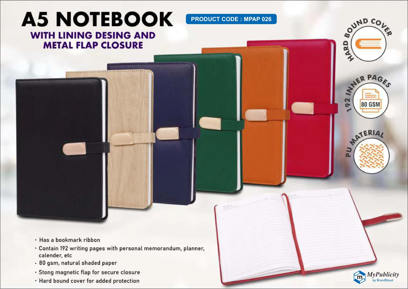 Diary Notebook (MPAP 026)