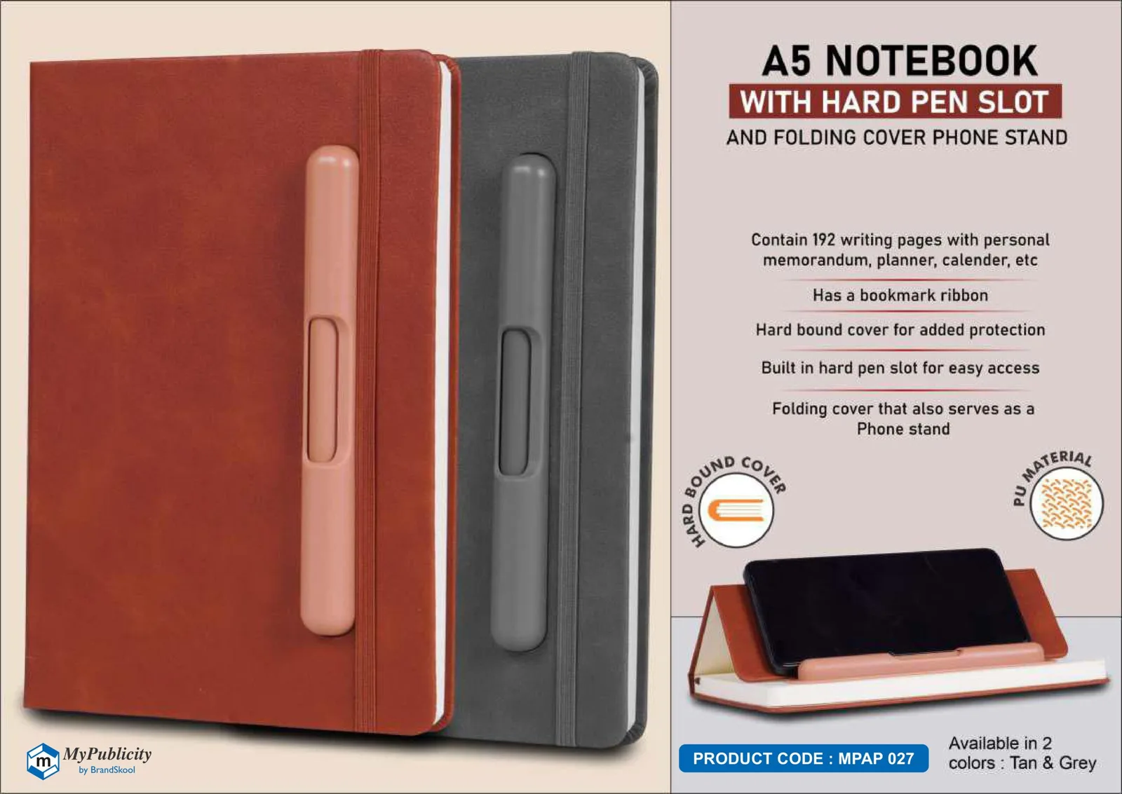 Diary Notebook (MPAP 027)