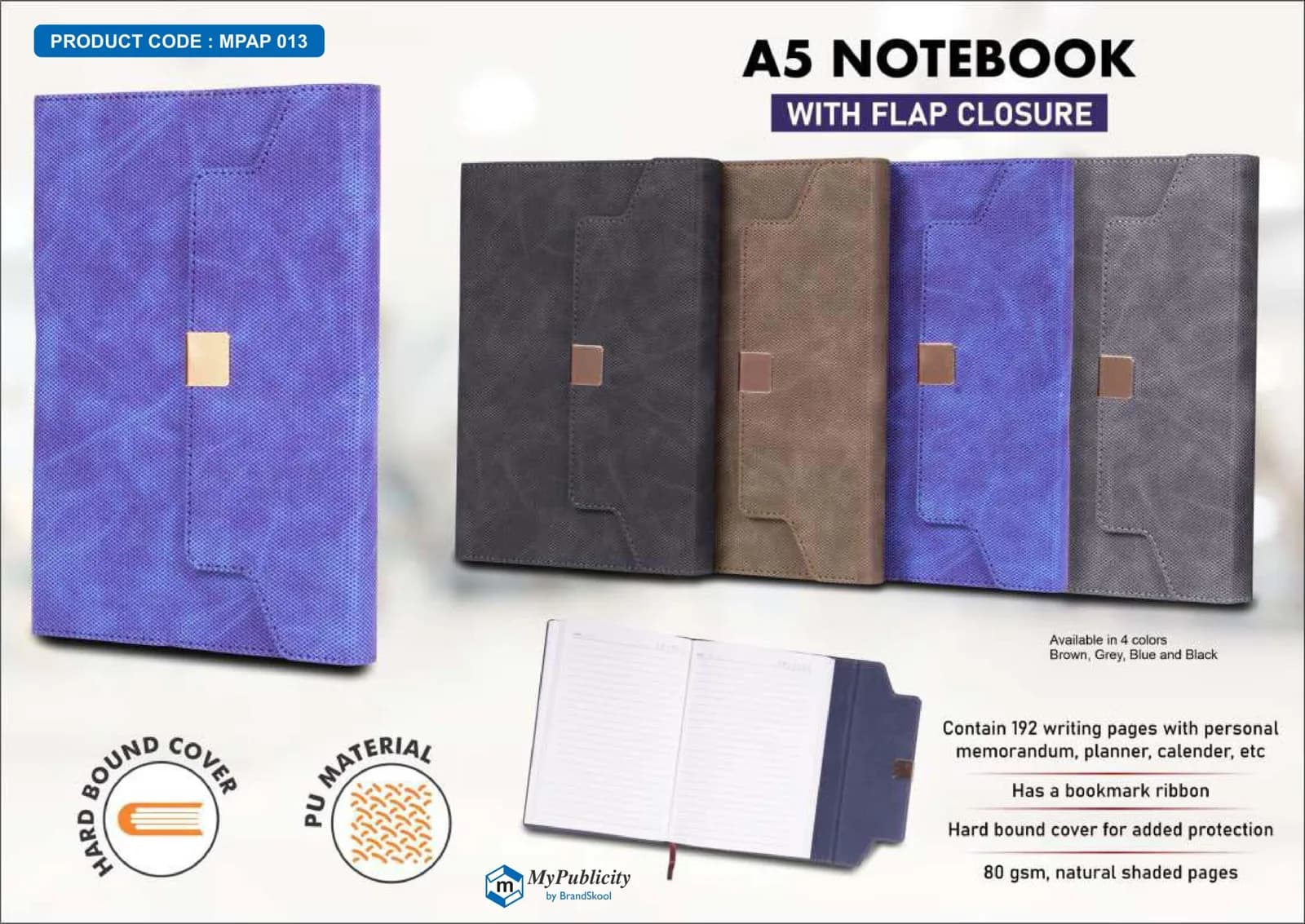 Diary Notebook (MPAP 013)