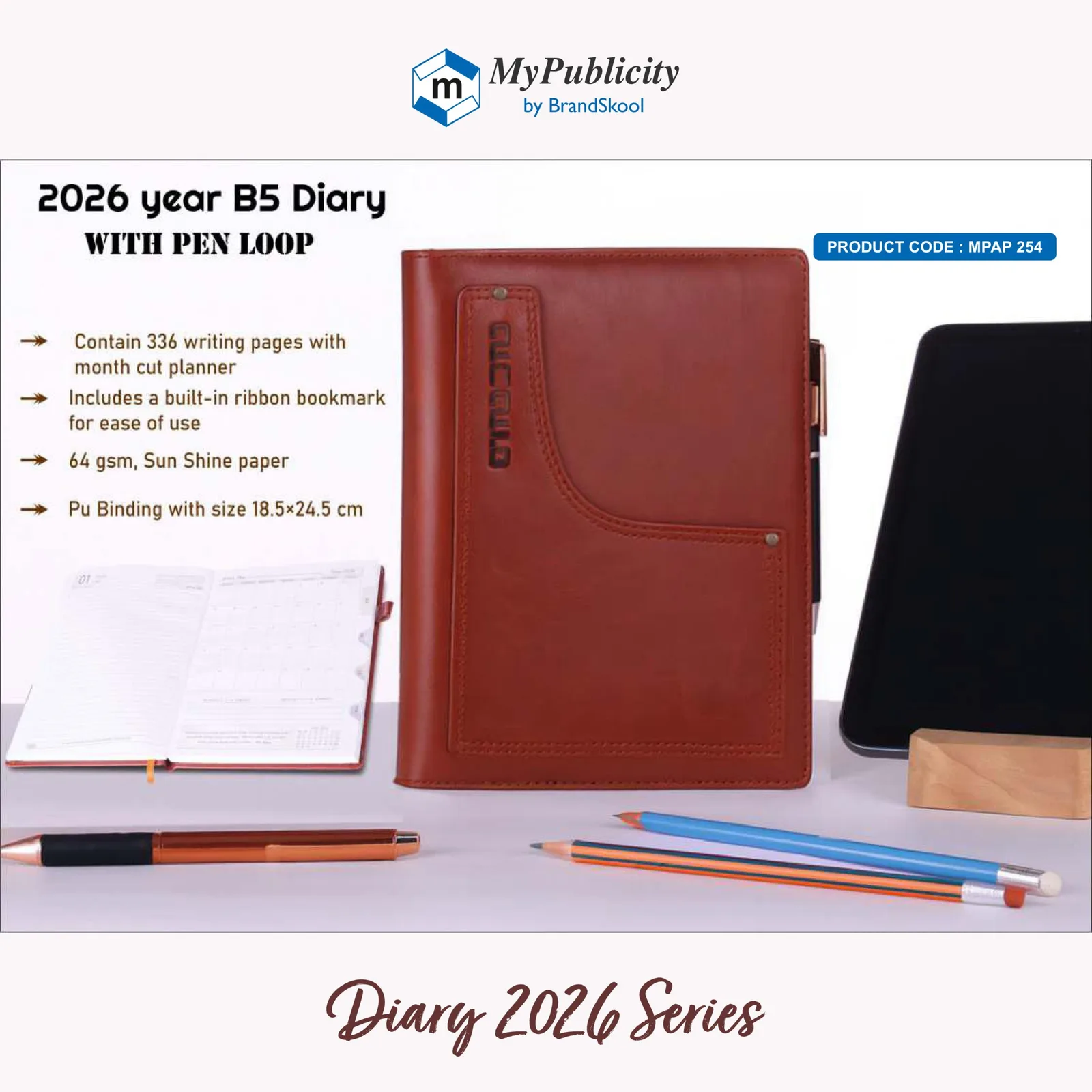 Diary 2026 (MPAP 254)