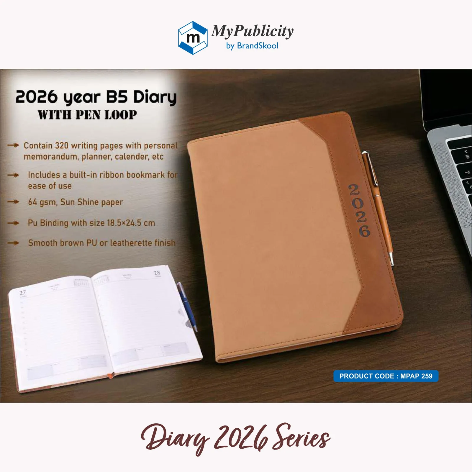 Diary 2026 (MPAP 259)