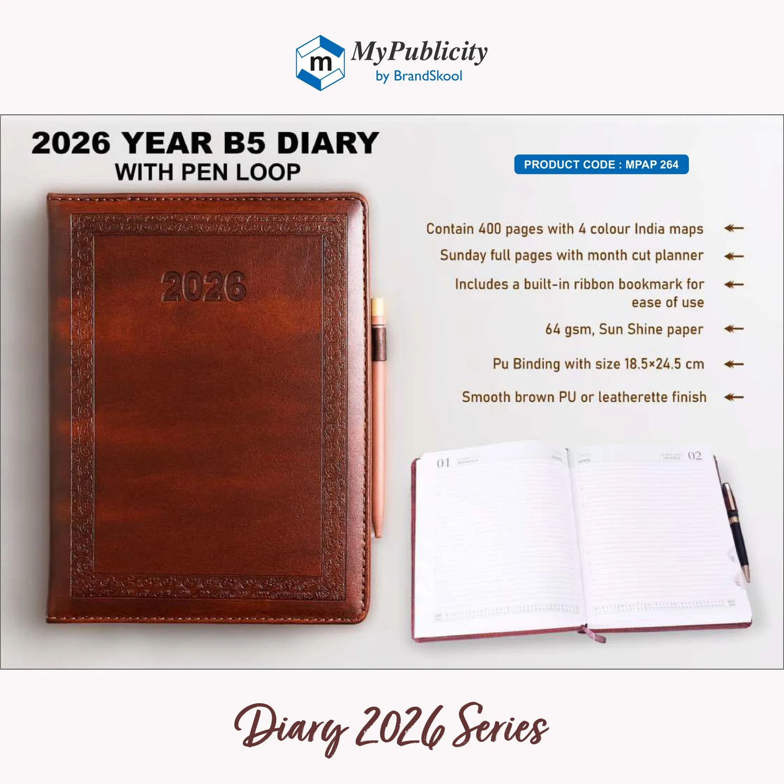 Diary 2026 (MPAP 264)