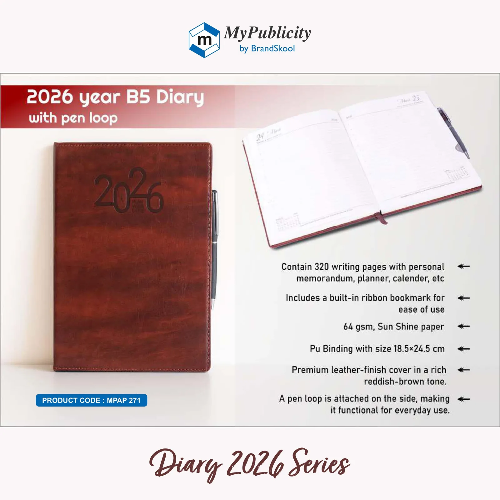 Diary 2026 (MPAP 271)