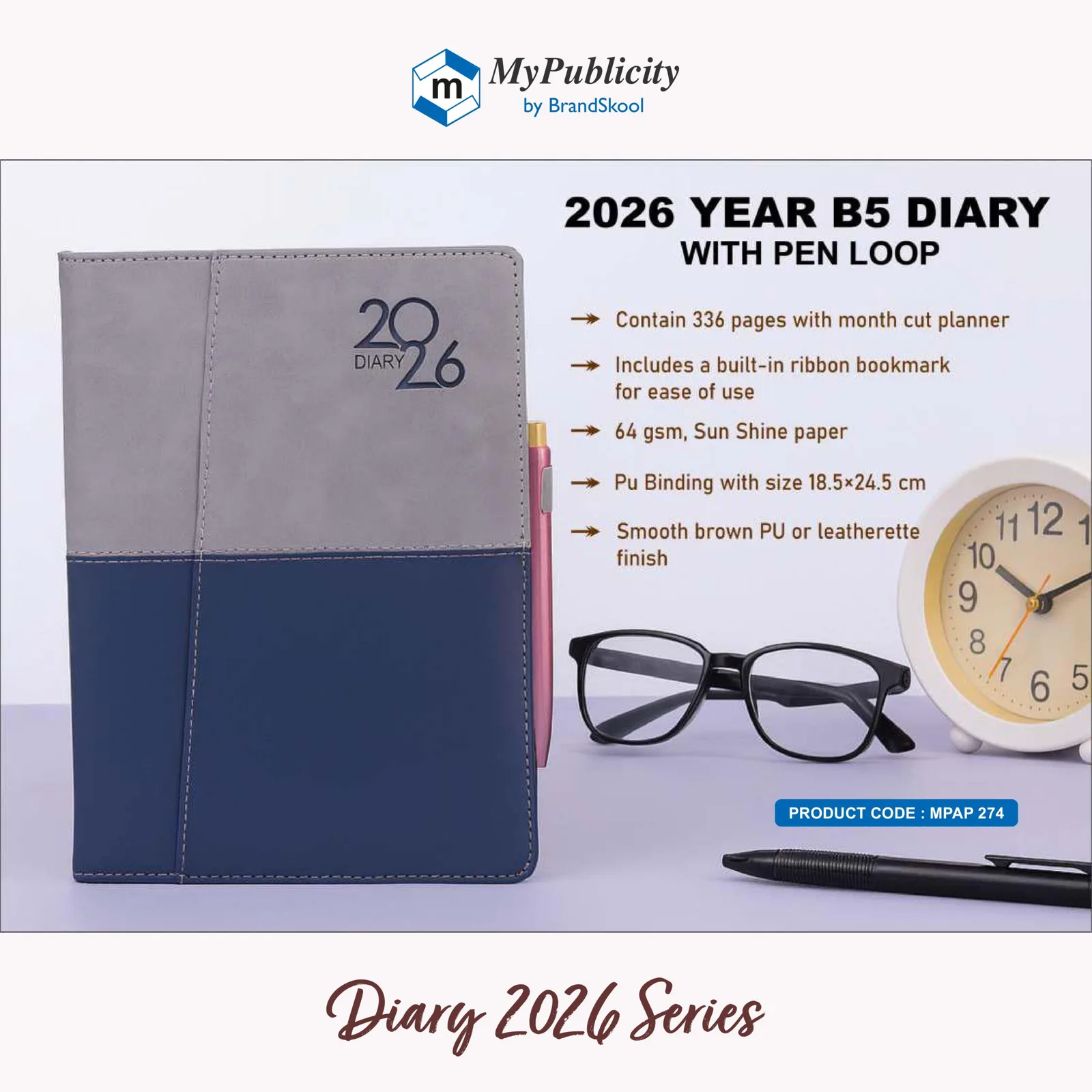 Diary 2026 (MPAP 274)