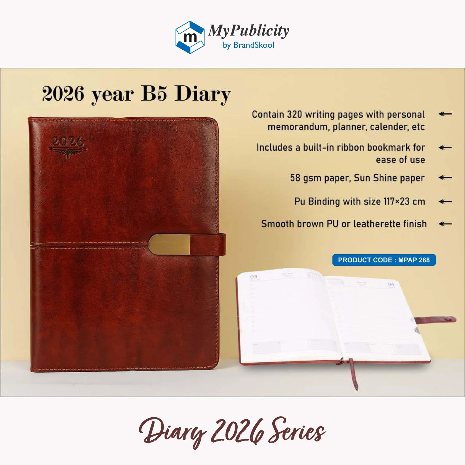 Diary 2026 (MPAP 288)