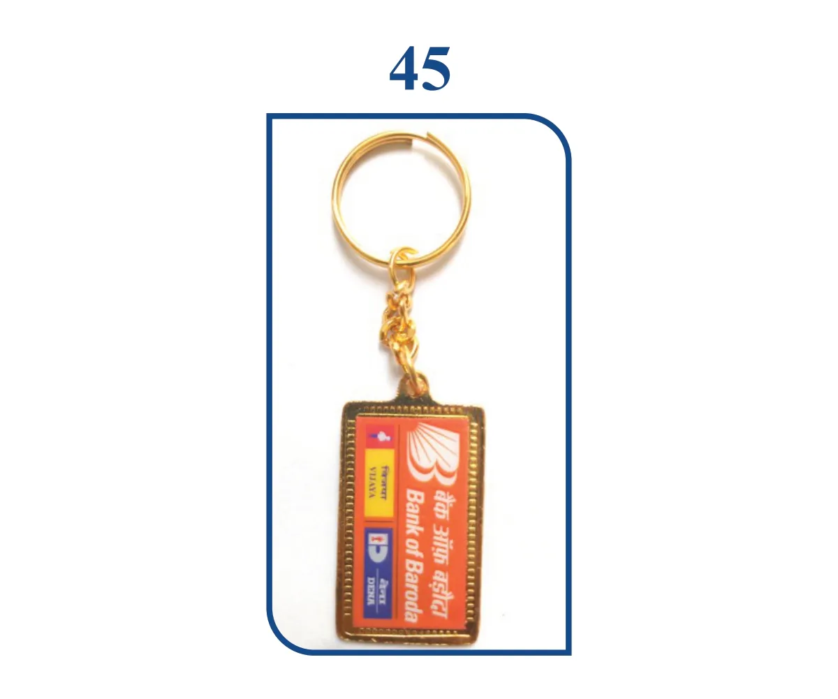 Golden Digital Keyring (SN 0045)