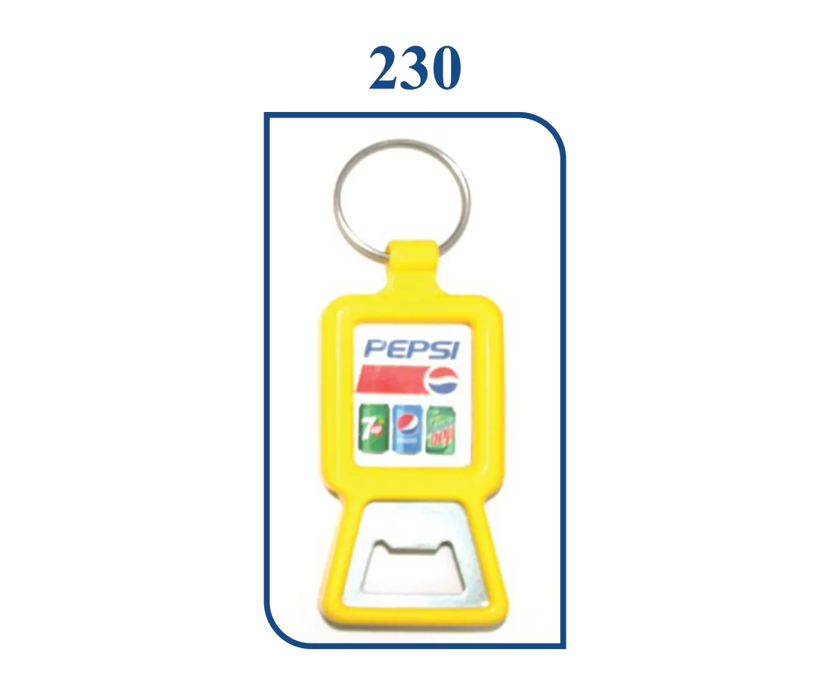 ABS Digital Photo + Opener Keyring (SN 0230)