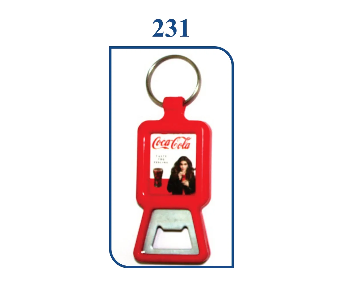 ABS Digital Photo + Opener Keyring (SN 0231)