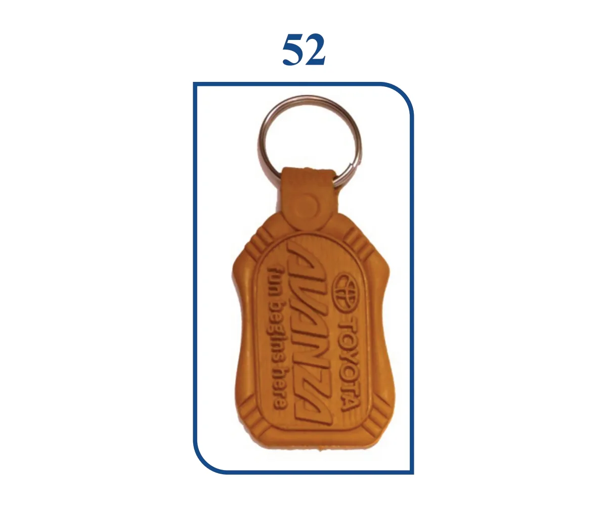 PVC Rubber Keyring (SN 0052)