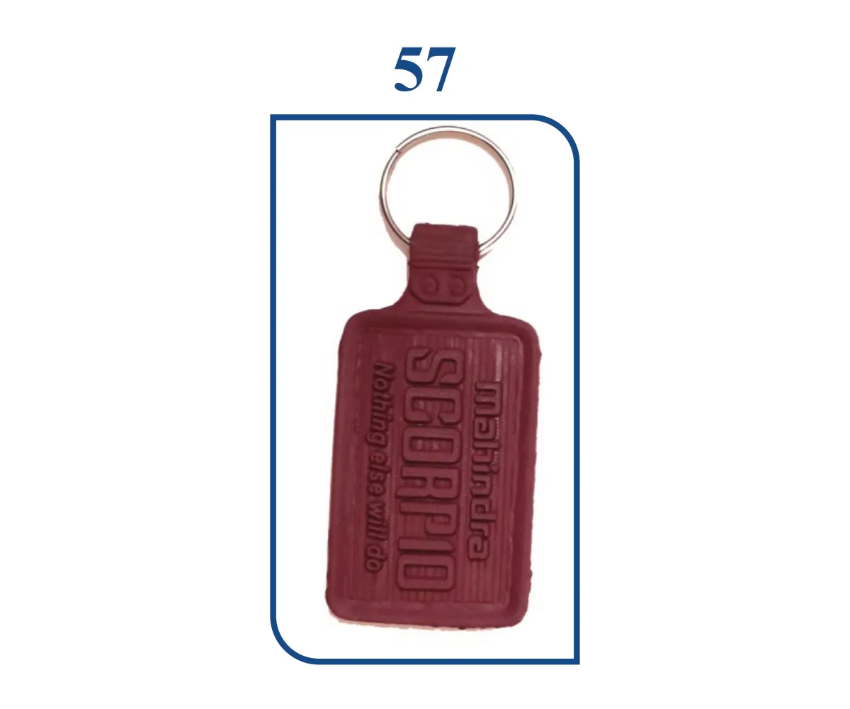 PVC Rubber Keyring (SN 0057)