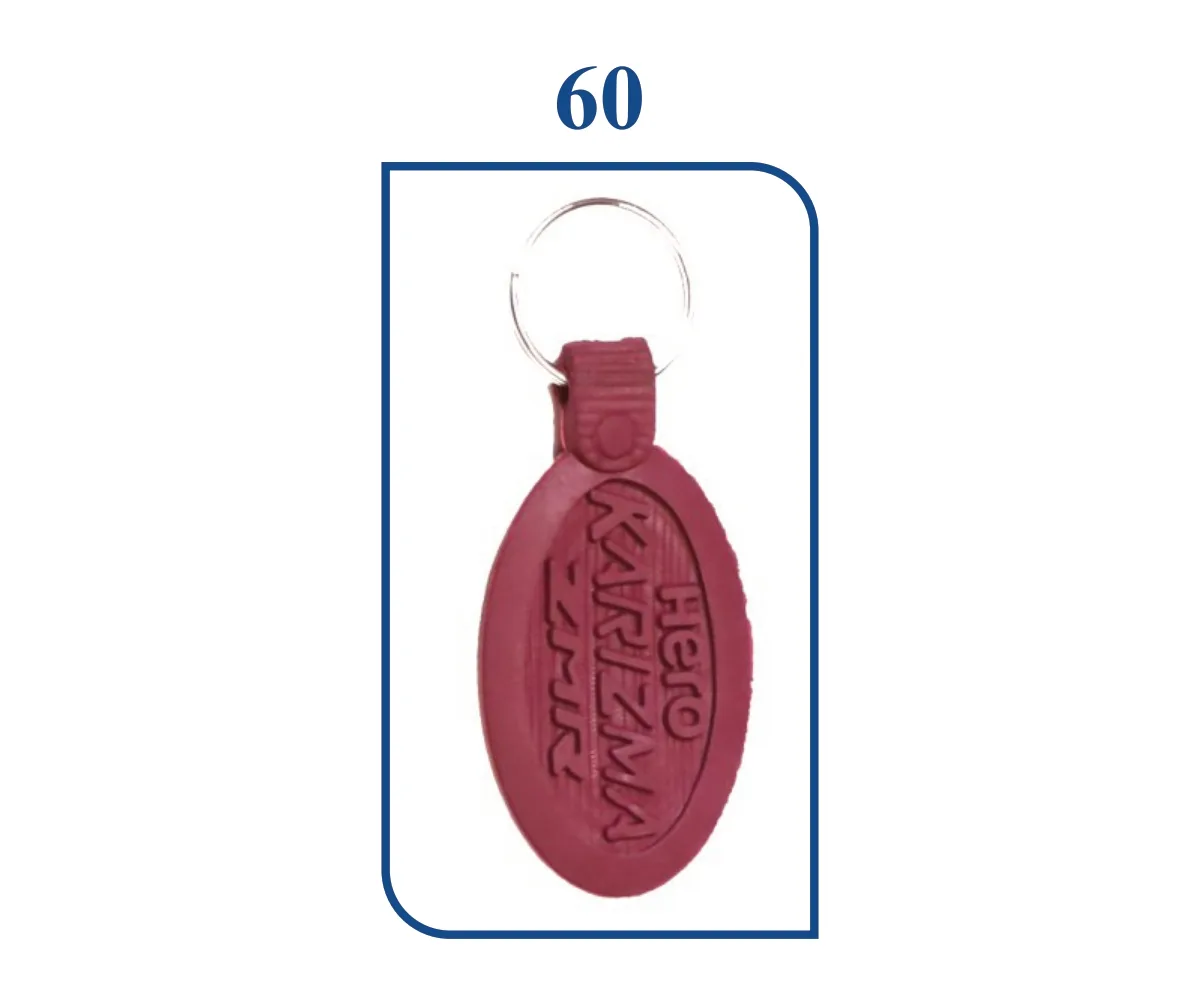 PVC Rubber Keyring (SN 0060)