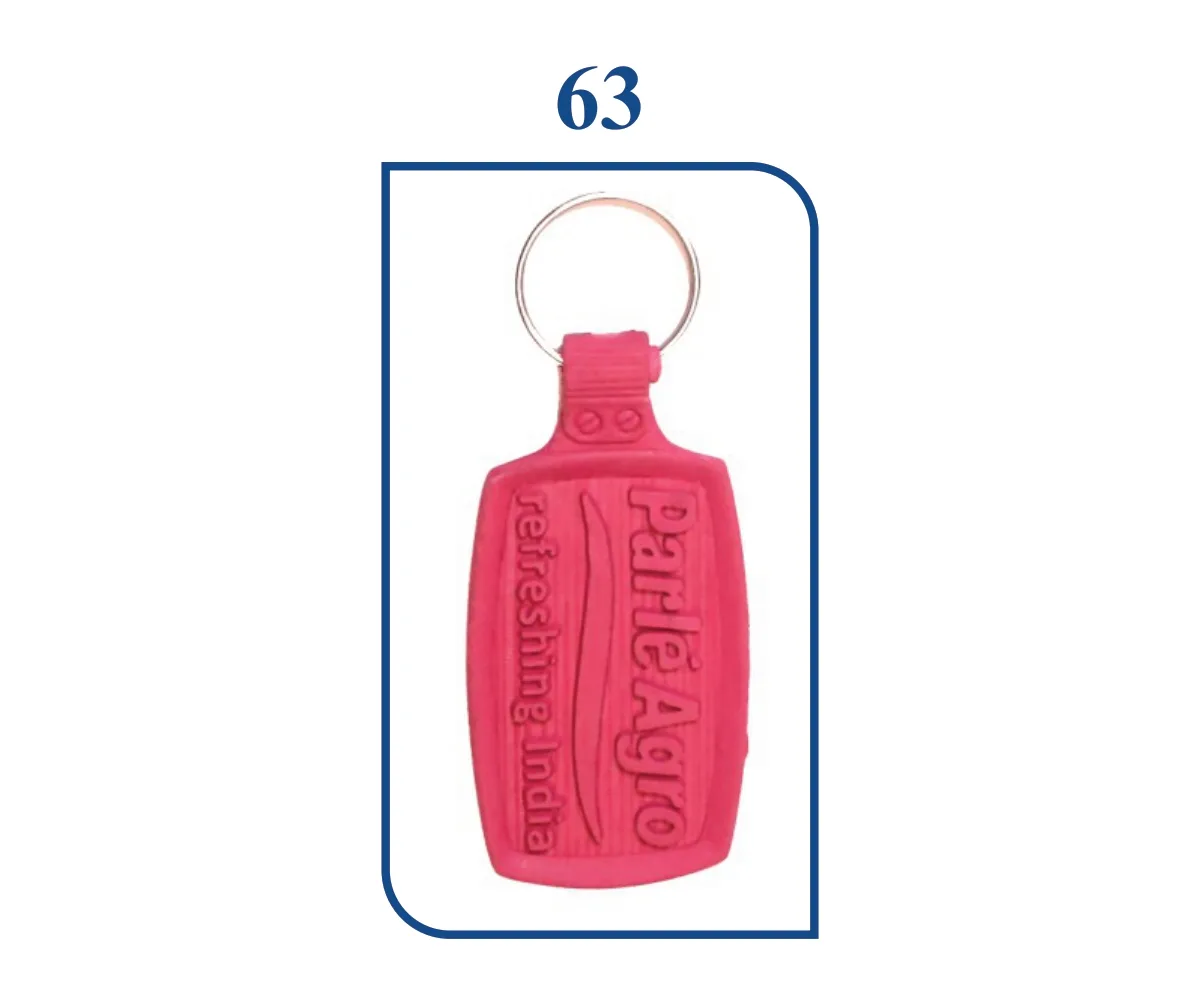 PVC Rubber Keyring (SN 0063)