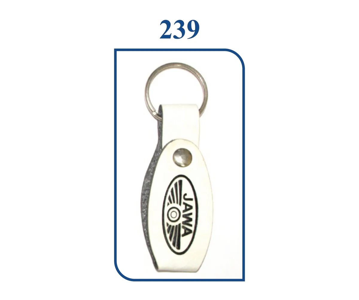 Folding Patta Leatherette Keyring (SN 0239)