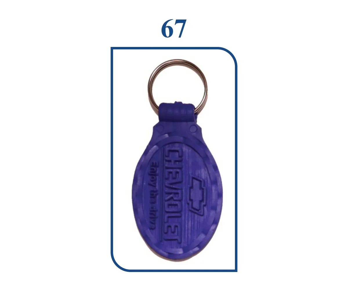PVC Fresh Rubber Keyring (SN 0067)