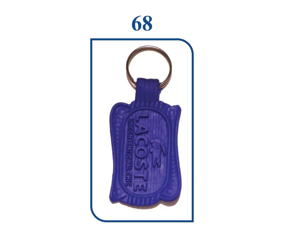 PVC Fresh Rubber Keyring (SN 0068)
