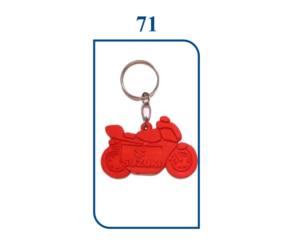 PVC Fresh Rubber Keyring (SN 0071)