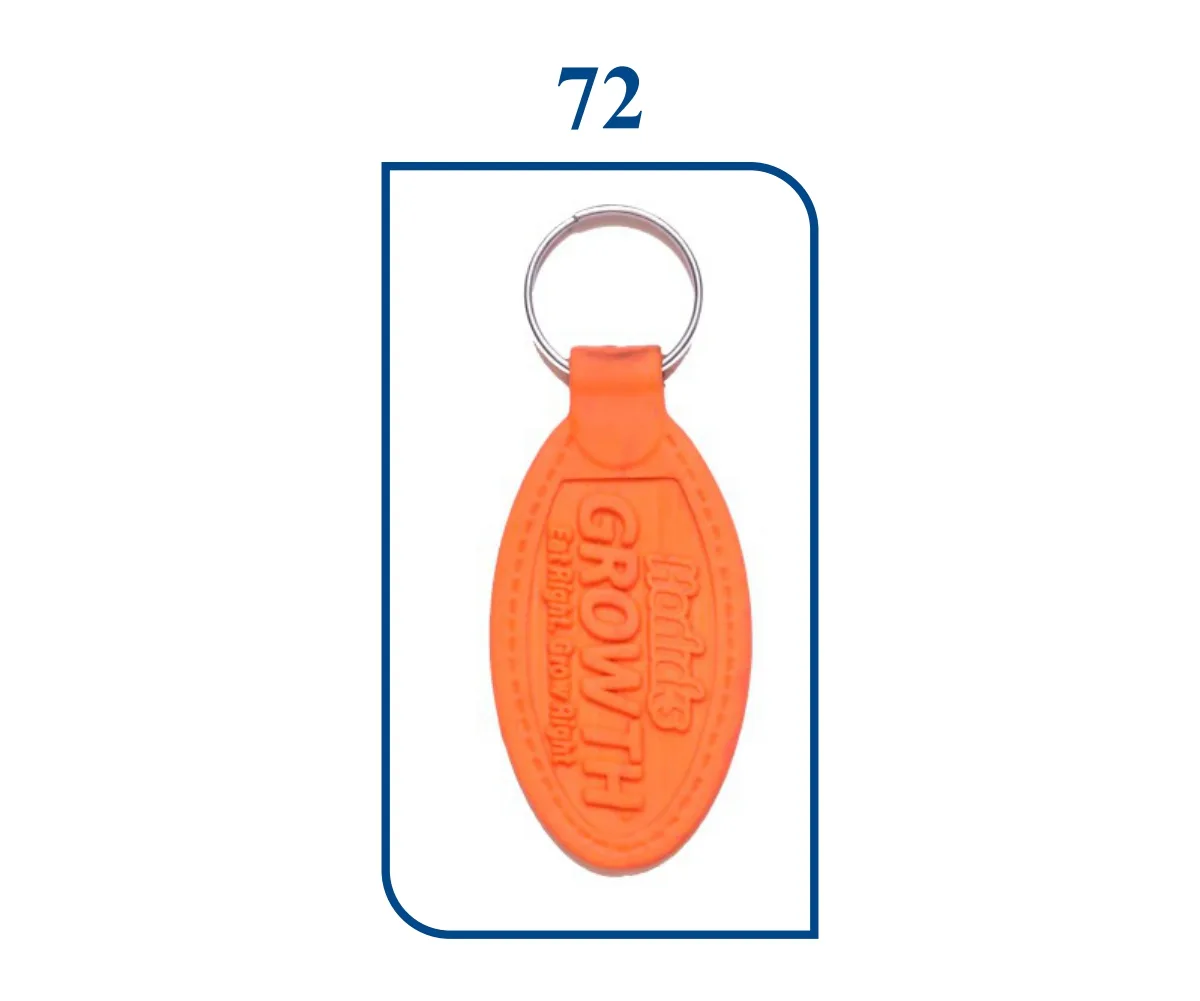 PVC Fresh Rubber Keyring (SN 0072)