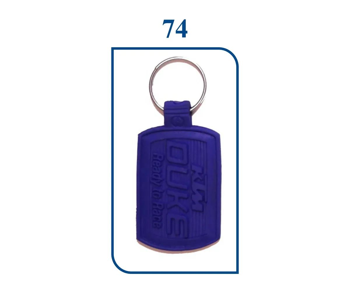 PVC Fresh Rubber Keyring (SN 0074)