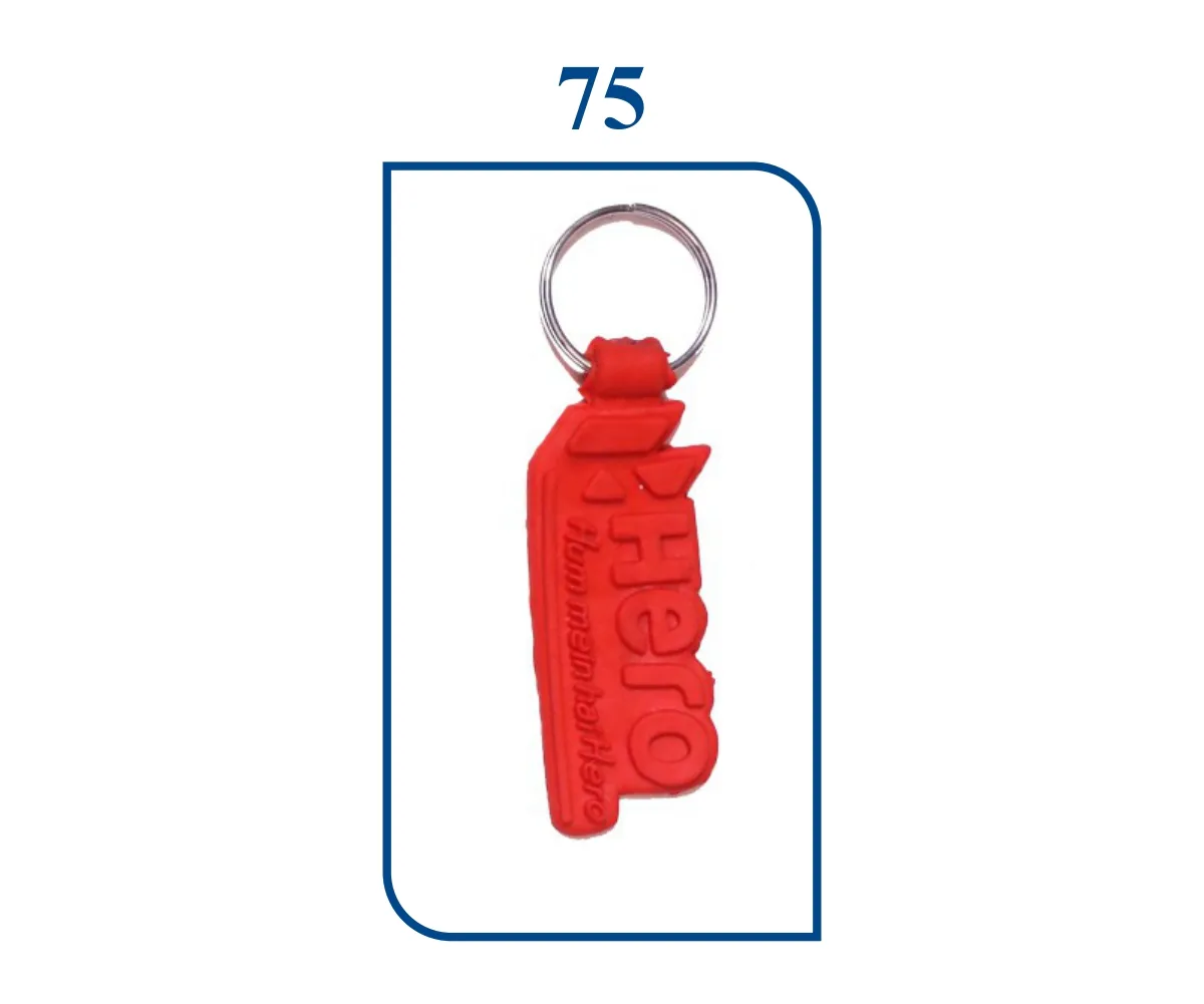 PVC Fresh Rubber Keyring (SN 0075)