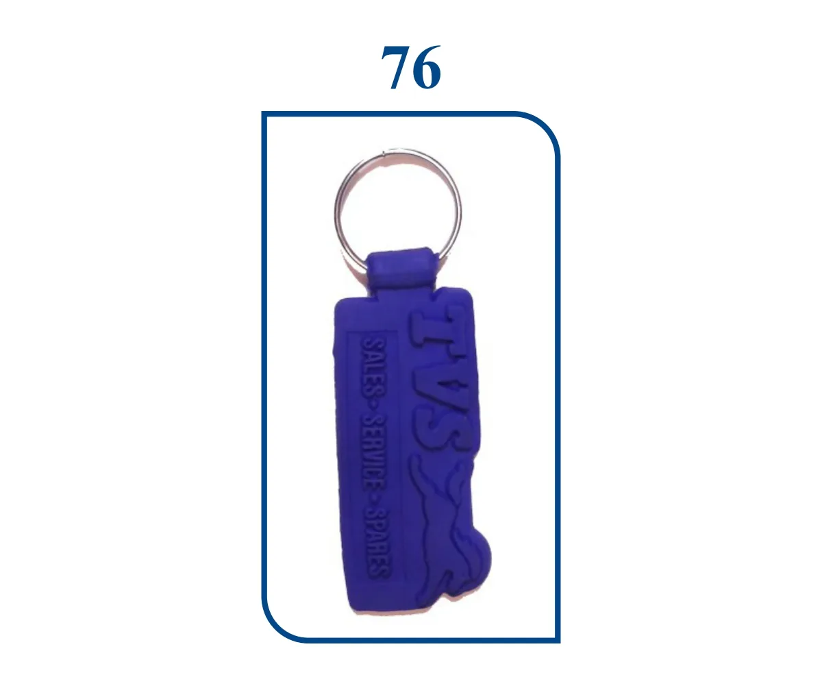 PVC Fresh Rubber Keyring (SN 0076)