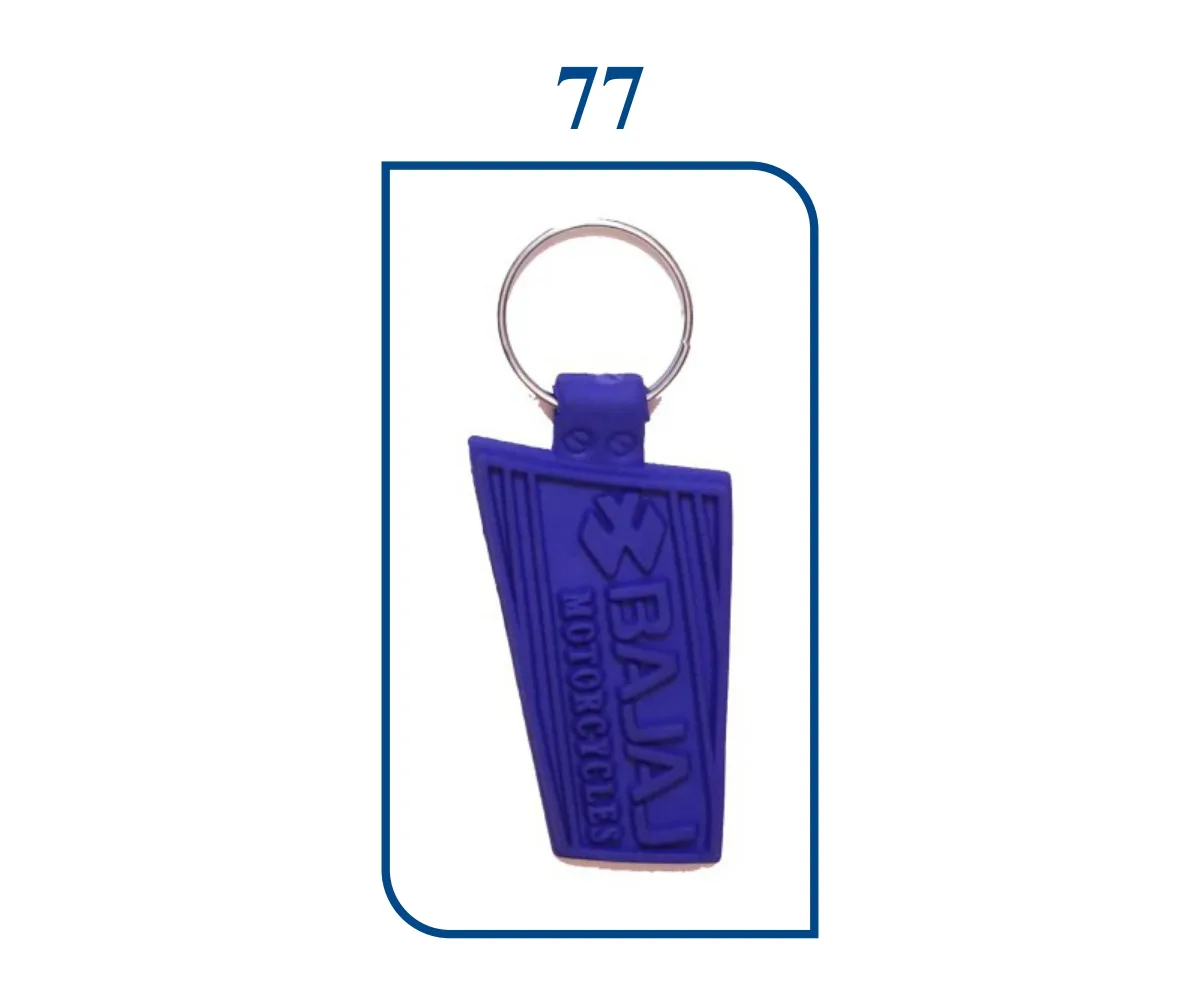 PVC Fresh Rubber Keyring (SN 0077)