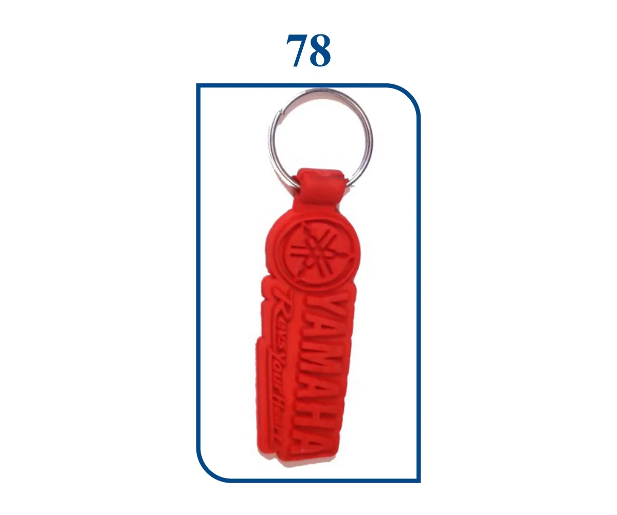 PVC Fresh Rubber Keyring (SN 0078)