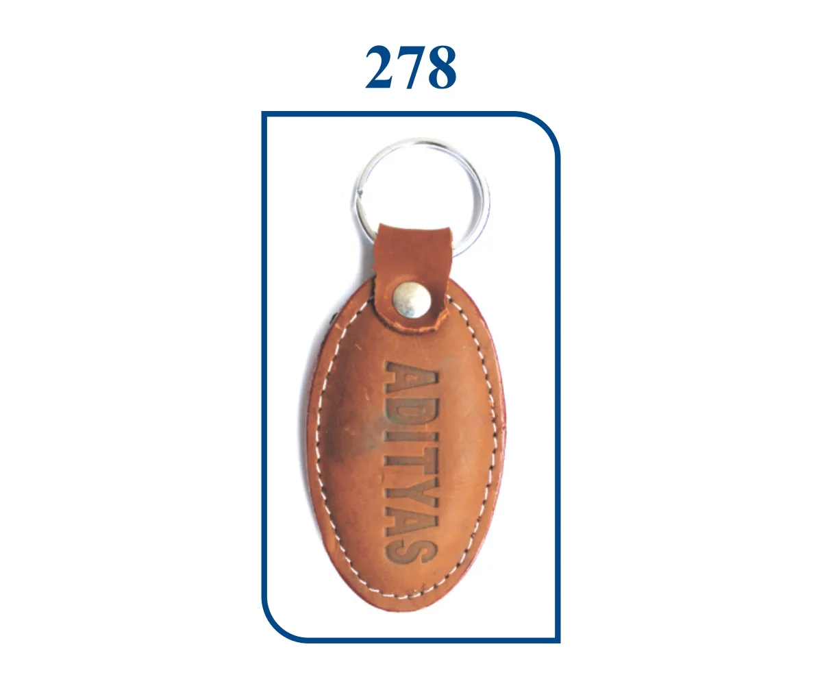 Leather Keyring (SN 0278)
