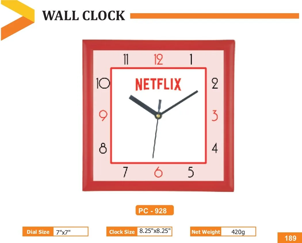 Wall Clock (PC 0928)