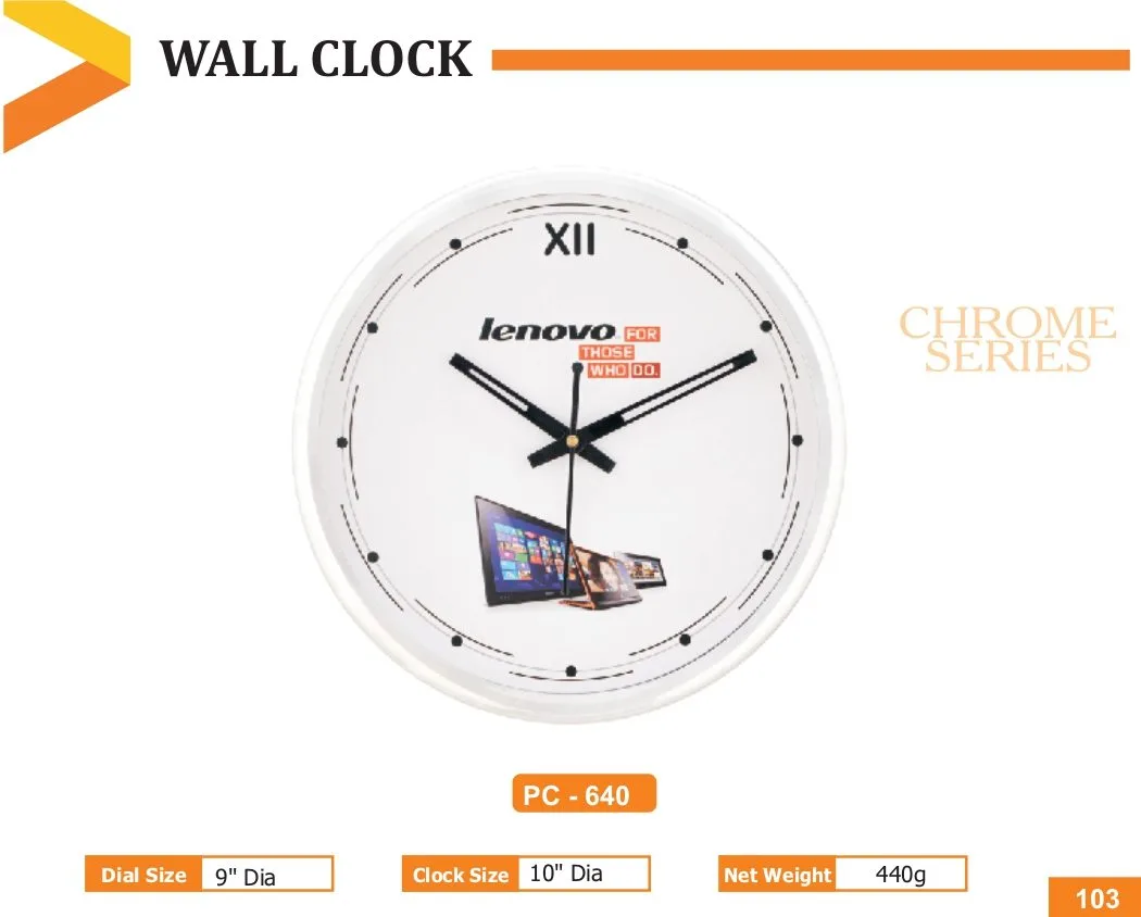 Wall Clock (PC 0640)