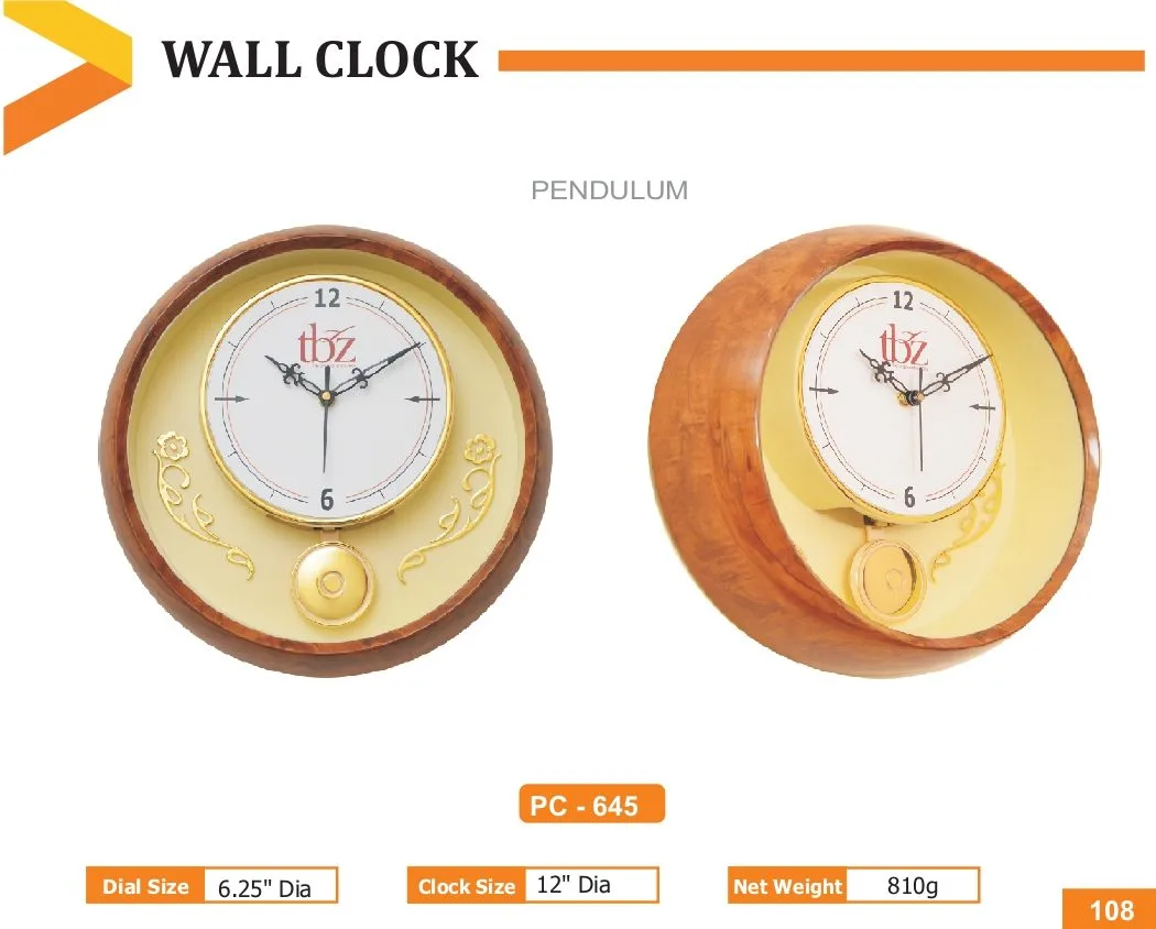 Wall Clock (PC 0645)