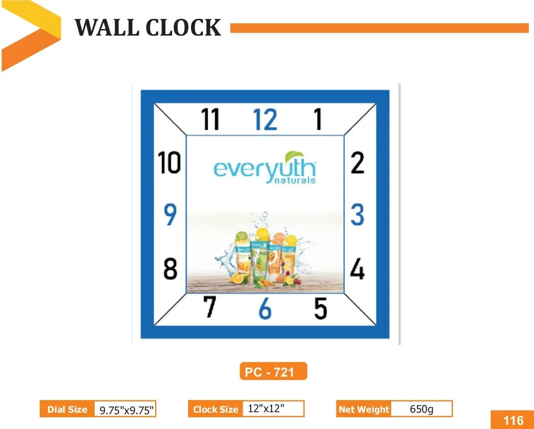 Wall Clock (PC 0721)
