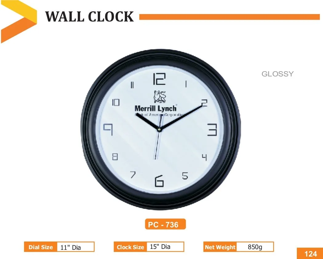 Wall Clock (PC 0736)