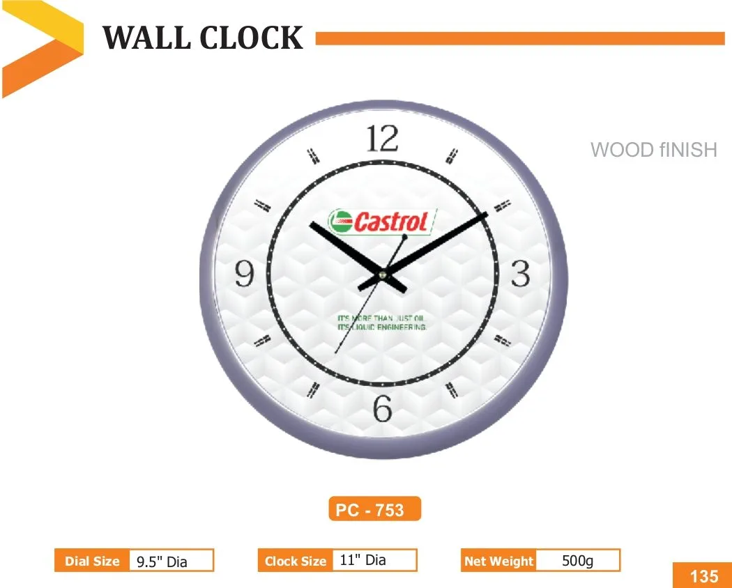 Wall Clock (PC 0753)