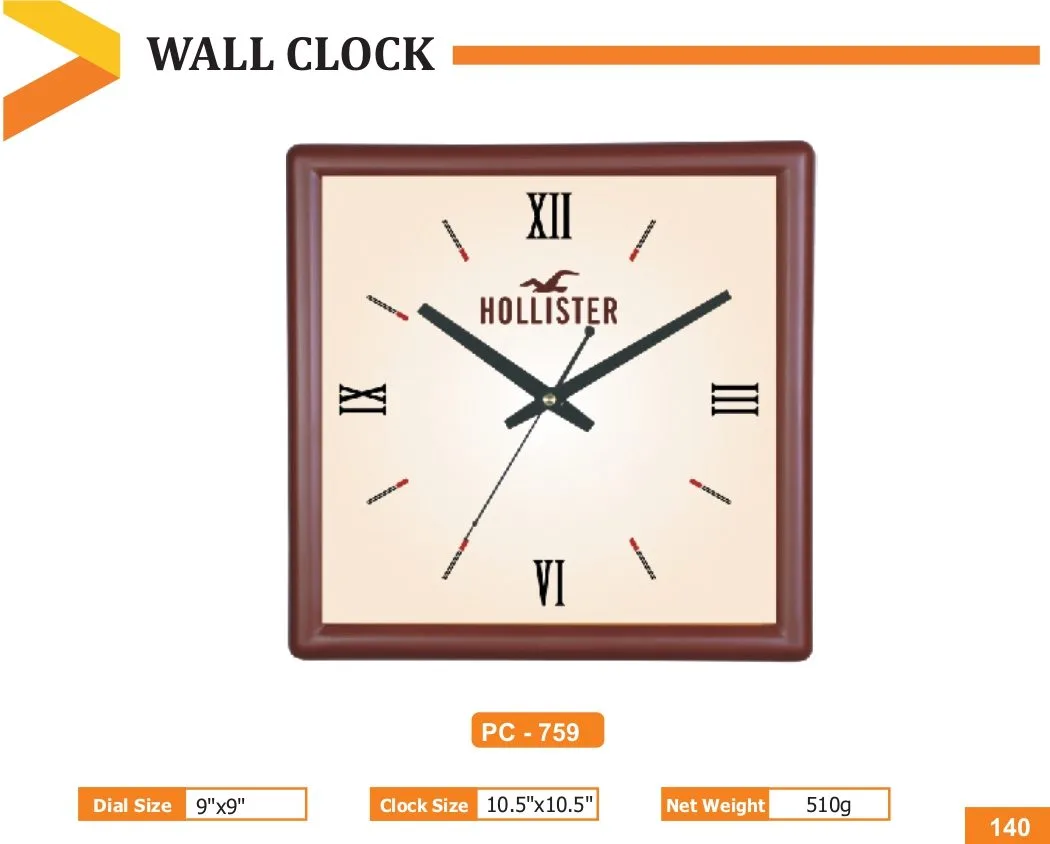Wall Clock (PC 0759)