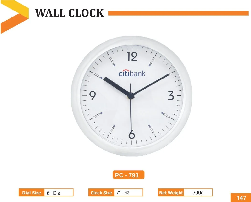 Wall Clock (PC 0793)