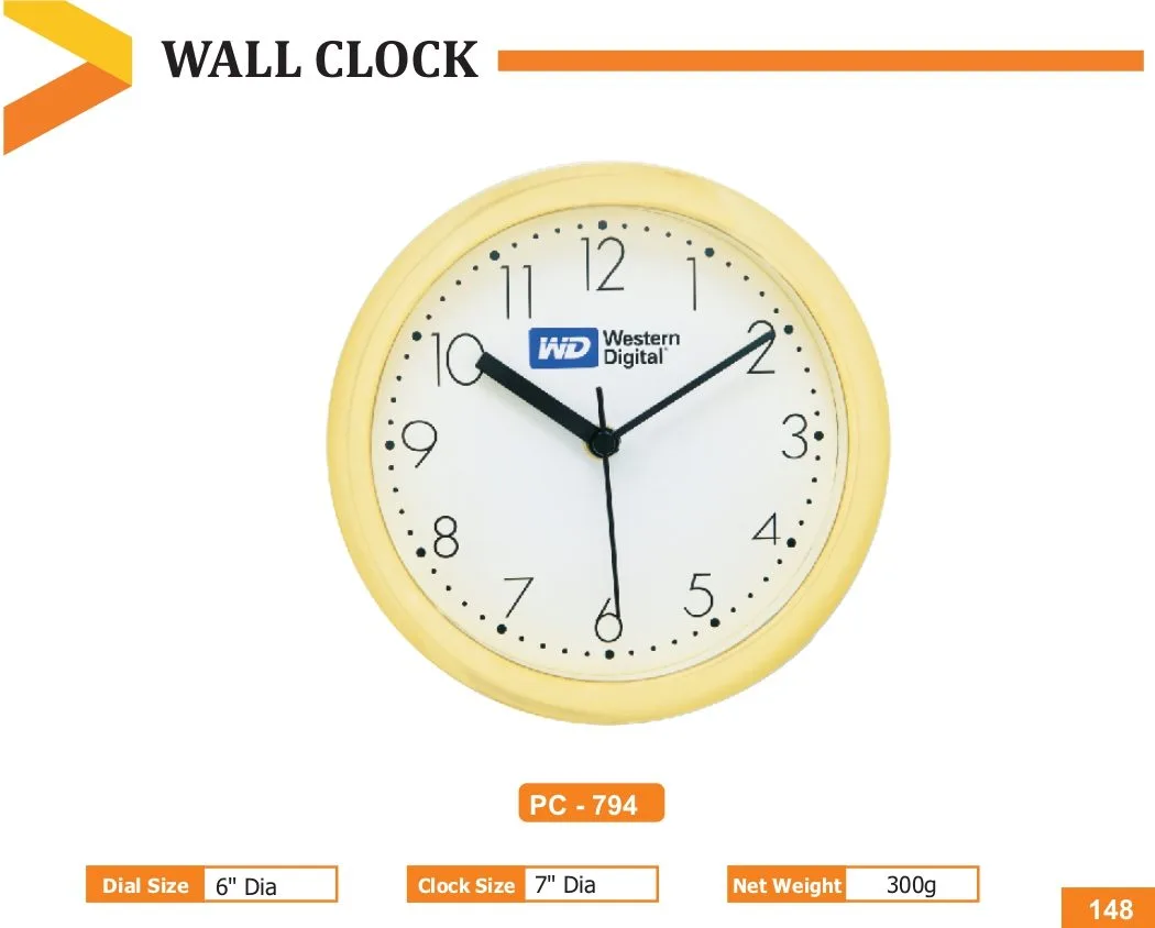 Wall Clock (PC 0794)