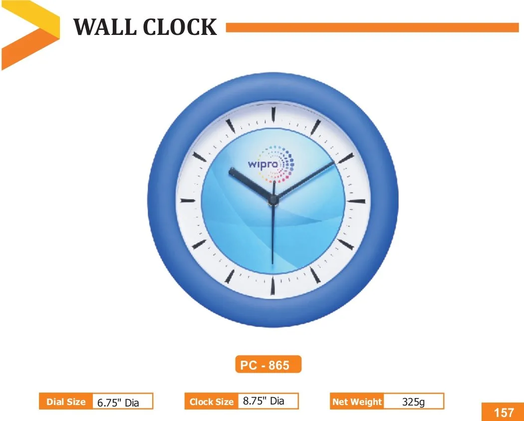 Wall Clock (PC 0865)