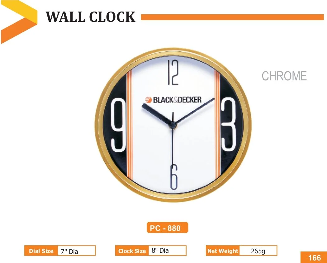 Wall Clock (PC 0880)