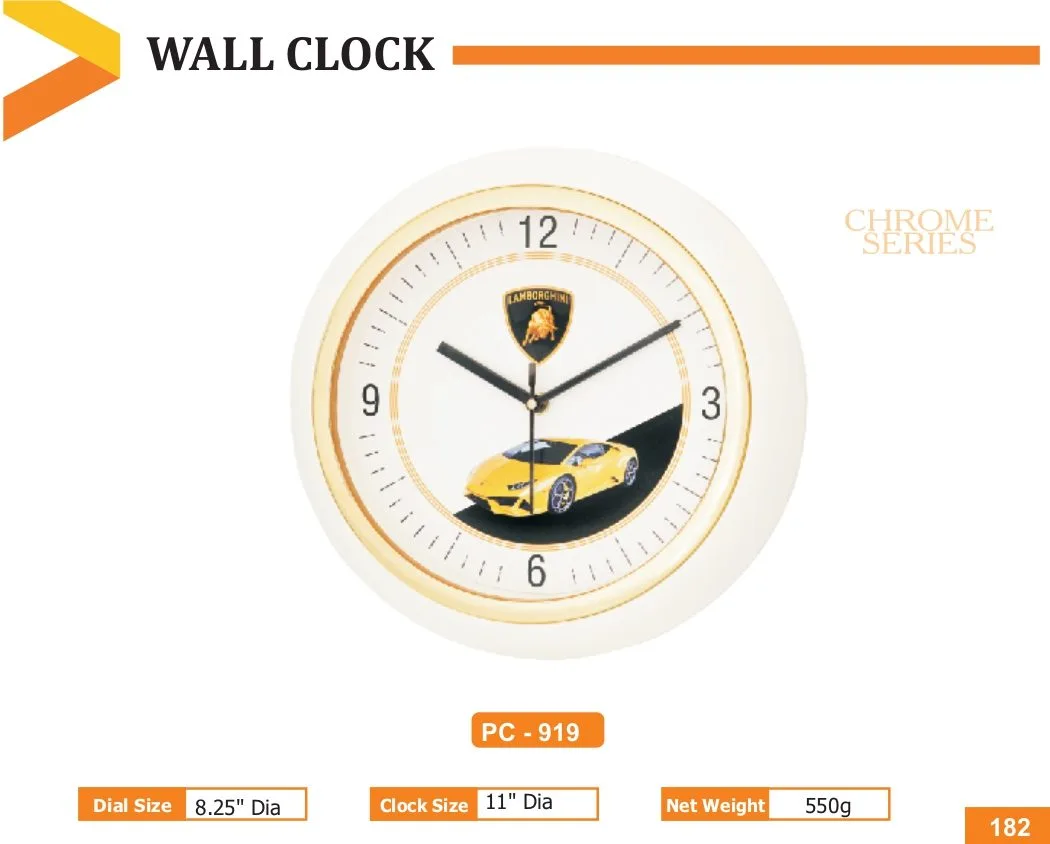 Wall Clock (PC 0919)