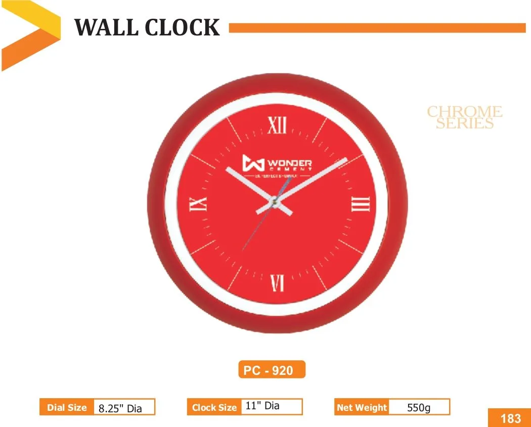 Wall Clock (PC 0920)