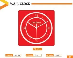 Wall Clock (PC 0511)