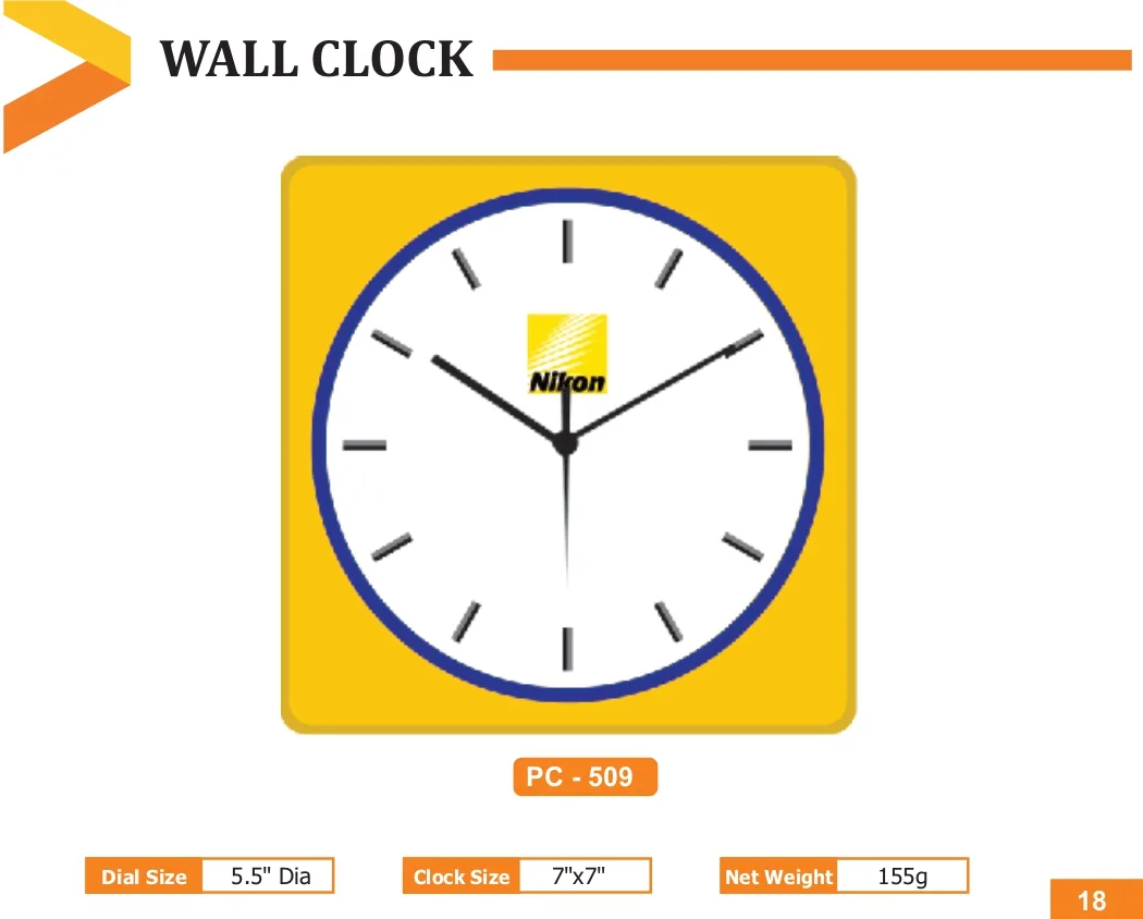 Wall Clock (PC 0509)