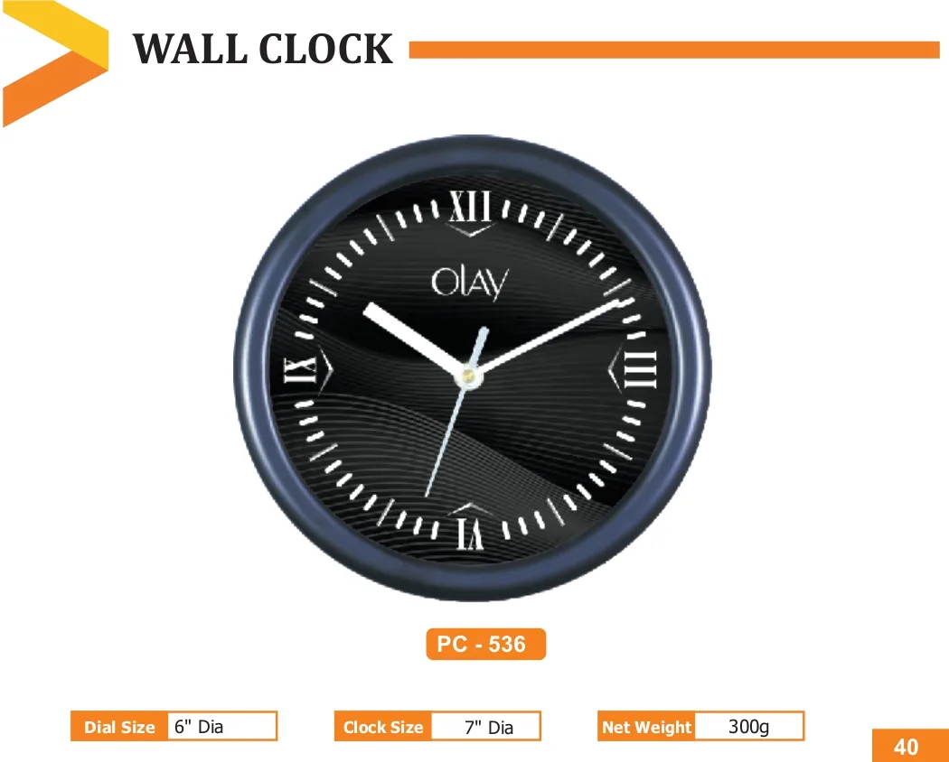 Wall Clock (PC 0536)