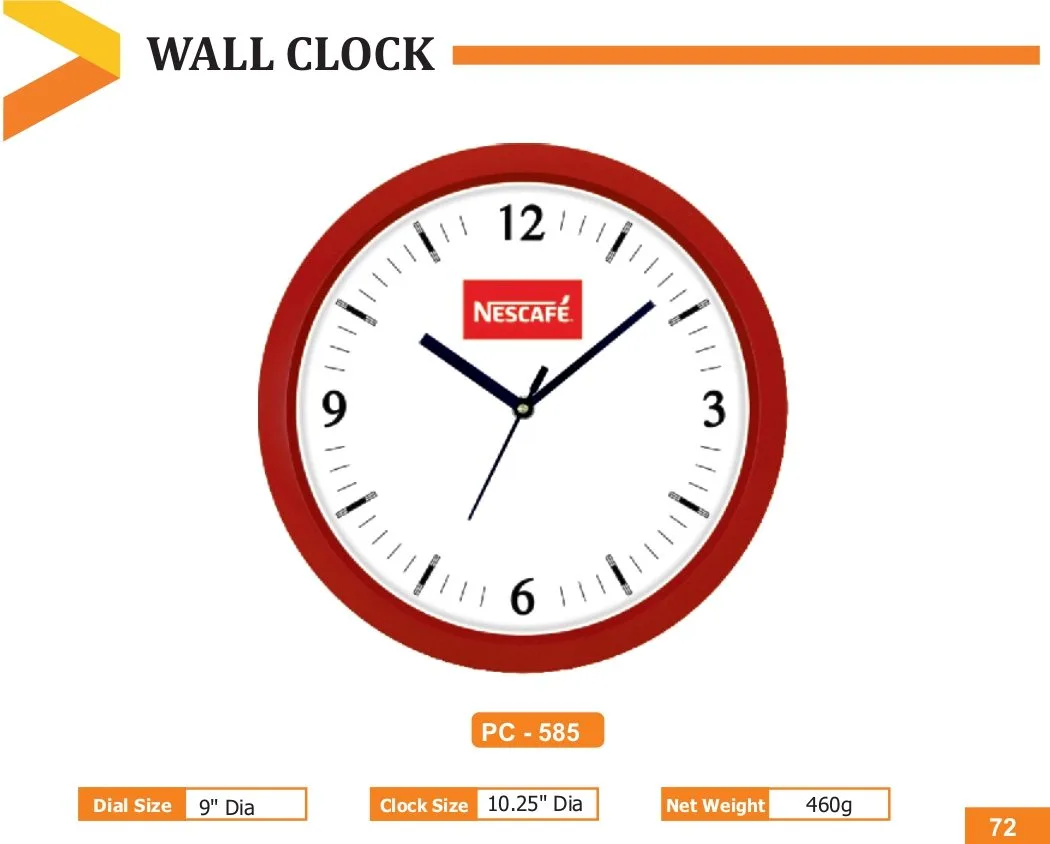 Wall Clock (PC 0585)